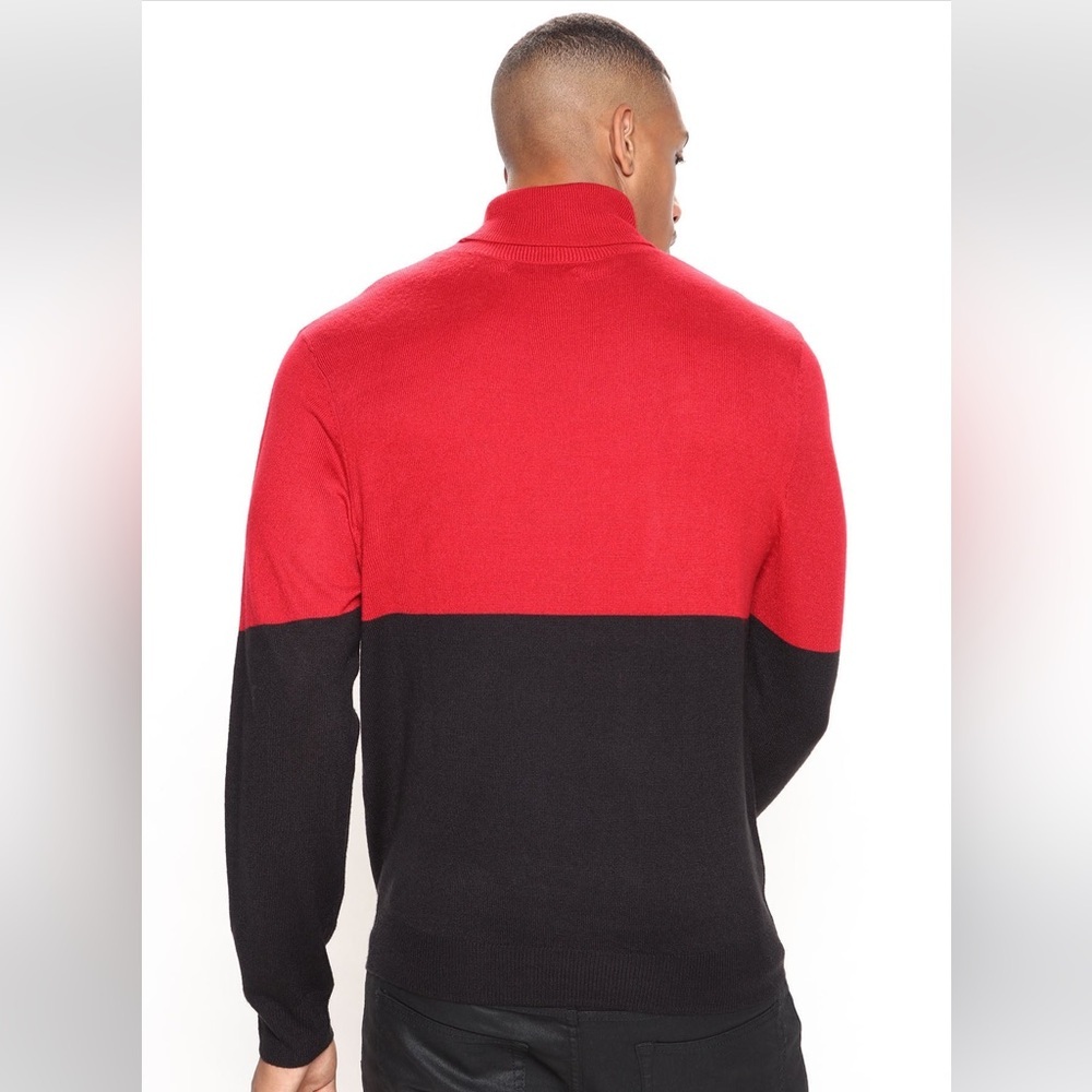 Men’s Turtleneck Sweater - Picture 2 of 3